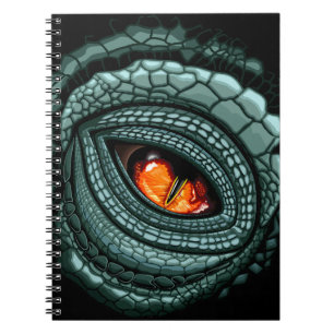 Urauge Reptilien-Räuber Notizblock