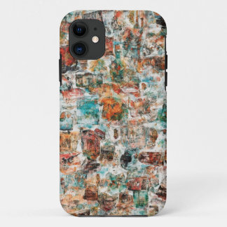 Urban Abstrakt Collage Mobile Case