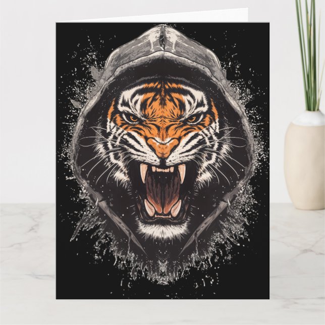 Urban Alpha Tiger Karte (Vorderseite)