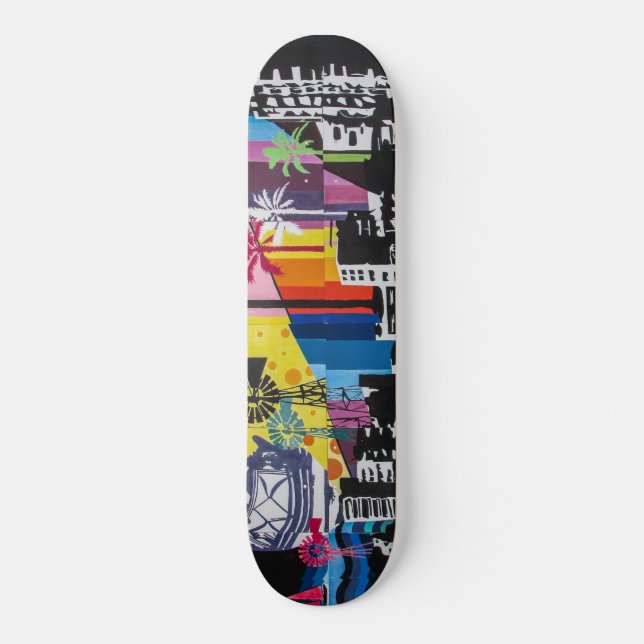 Urban Art. 18. Skateboard (Vorderseite)