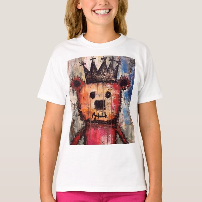Urban Bear King GRAFFITI T-Shirt (Vorderseite)