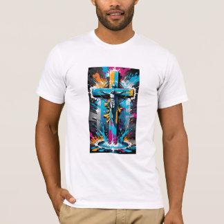 Urban Believer : Graffiti Religious Print T-shirt