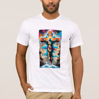 Urban Believer : Graffiti Religious Print T-shirt