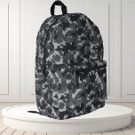 Urban Black Gray Camouflage Camouflage Bedruckter Rucksack<br><div class="desc">Dieses Design kann personalisiert werden, indem Sie die Option Anpassen auswählen, um Text hinzuzufügen oder andere Änderungen vorzunehmen. Wenn dieses Produkt die Möglichkeit hat, das Design auf einen anderen Gegenstand zu übertragen, stellen Sie bitte sicher, dass das Design bei Bedarf angepasst wird. Kontaktieren Sie mich unter colorflowcreations@gmail.com , wenn Sie...</div>