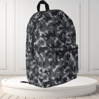 Urban Black Gray Camouflage Camouflage