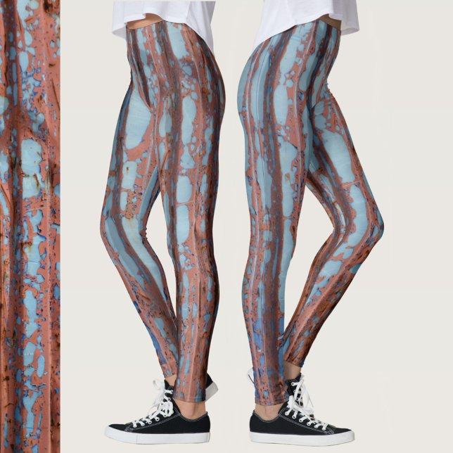 Urban Blue und Red Leggings (Von Creator hochgeladen)