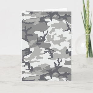 Urban Camouflage Card Karte