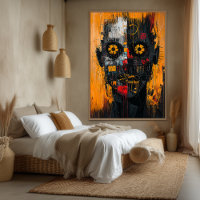 Urban Chaos Portrait, zeitgenössischer Expressioni