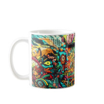 Urban Chaos Tasse – Lebendige Energie der Street A