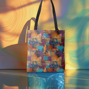 Urban Chic Sac fourre-tout personnalisé avec initi