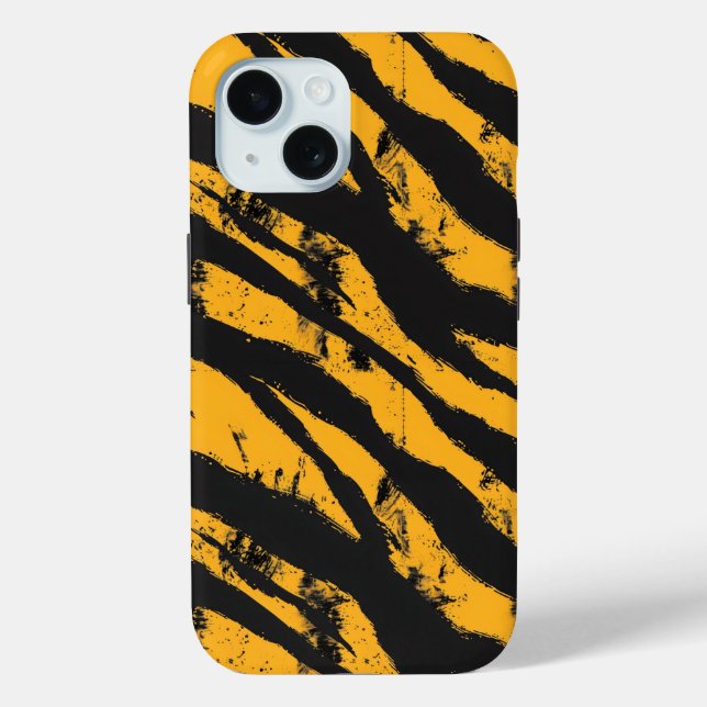 Urban Classic Tiger Stripes Case-Mate iPhone Hülle (Rückseite)