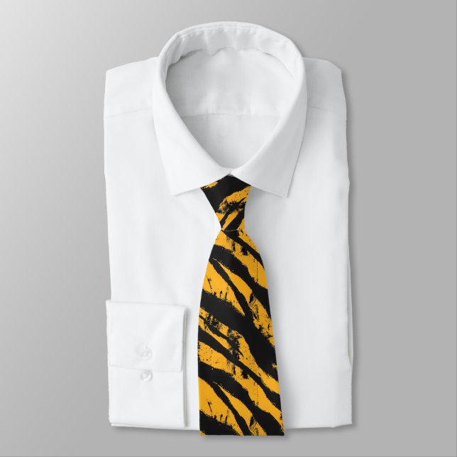 Urban Classic Tiger Stripes Krawatte (Gebunden)