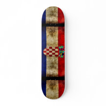 Urban Croatia Grunge Custom Pro Park Board