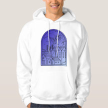 Urban Dream - Einzeilige Kunstporträts & Stadtland