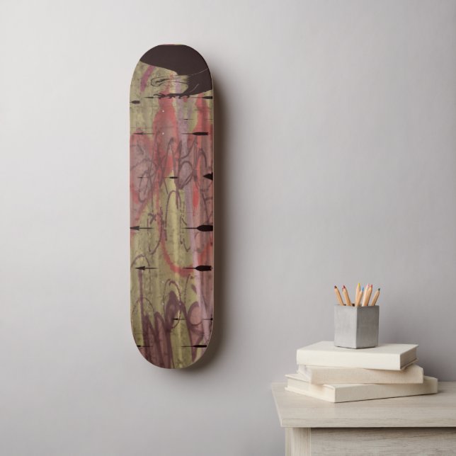 Urban Eagle Graffiti Skateboard (Wandkunst)