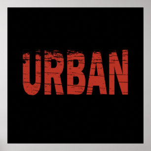 urban erkunden urbex poster