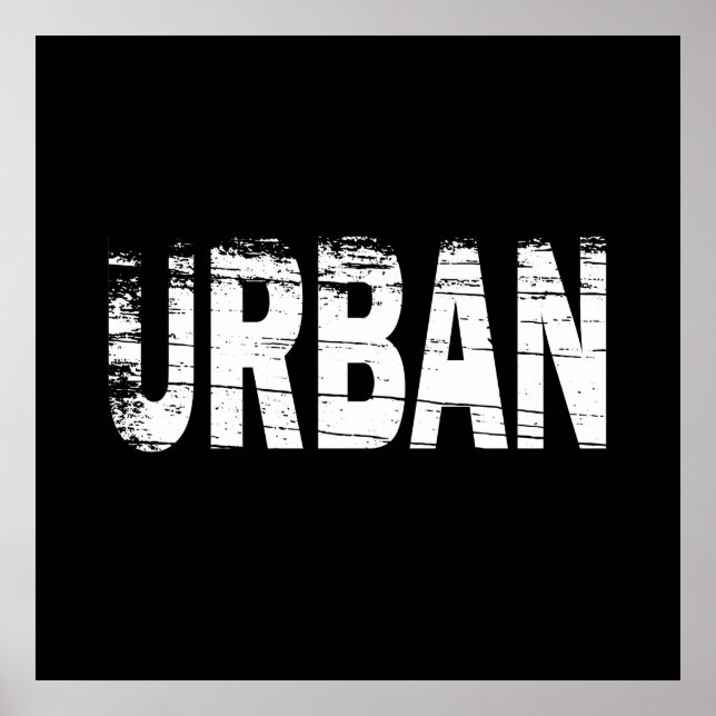 urban erkunden urbex poster (Vorne)