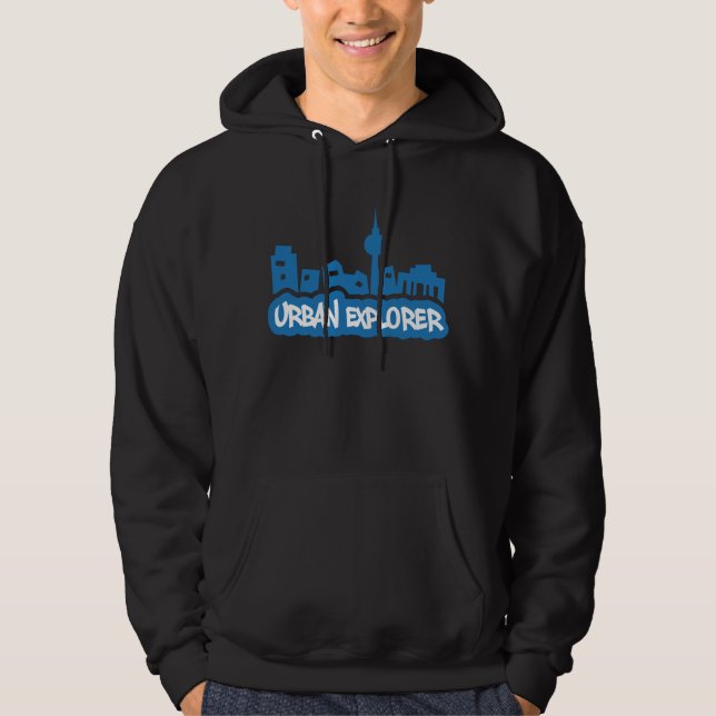Urban Explorer Hoodie (Vorderseite)