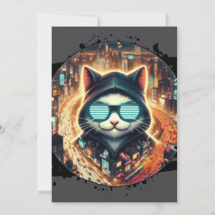 Urban Feline Guardian Einladung