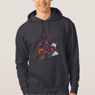 Urban Flame Rider | Gasmaske Biker Streetwear Hoodie