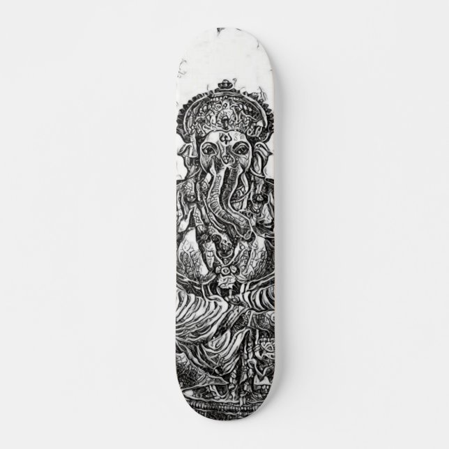 Urban Ganesha Graffiti Element Custom Pro Board Skateboard (Vorne)