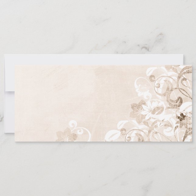 Urban Garden Flat Note Card (Vorderseite)