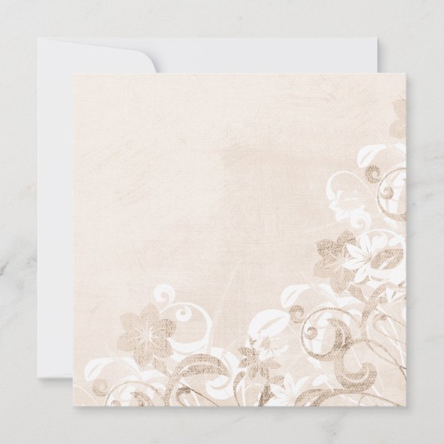 Urban Garden Flat Note Card Mitteilungskarte (Vorderseite)