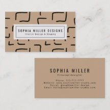 Urban Geo | Neutral Beige | Blender-Muster