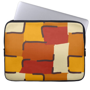 Urban Geo Terra Warm Hero Pattern Laptopschutzhülle