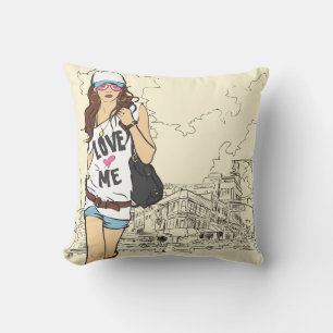 Urban Girl American MoJo Coussin