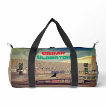 Urban Gladiator No Rulz Print Cut Sew Tasche