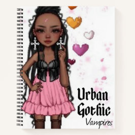 Urban Gothic Vampires-Notebook 2 Notizbuch