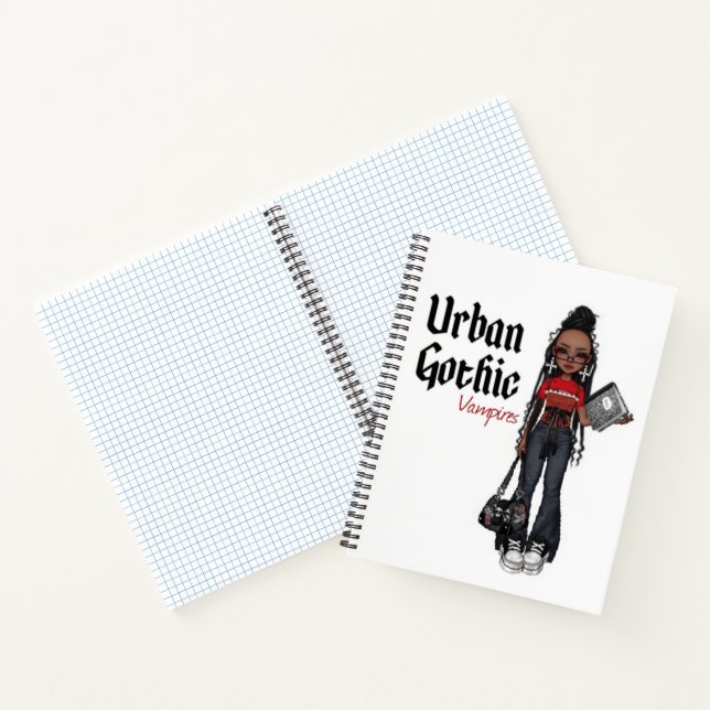 Urban Gothic Vampires Notebook 4 Notizbuch (Innenseite)