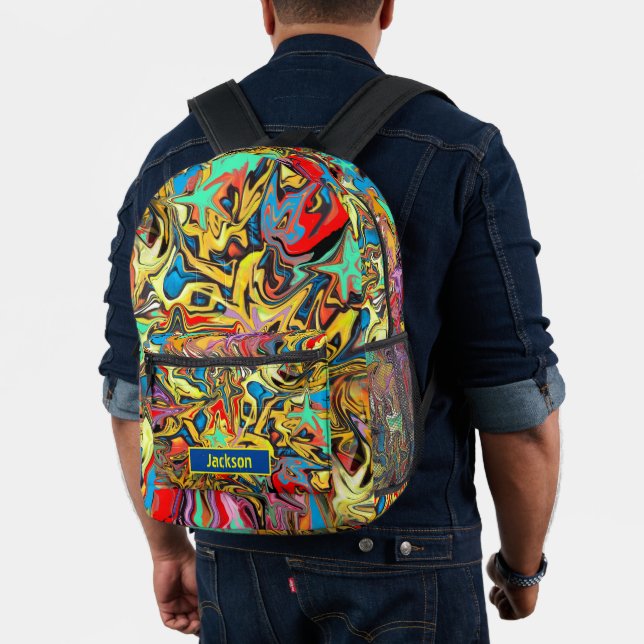 Urban Graffiti Bedruckter Rucksack (Insitu (Modell))