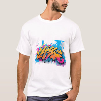 Urban Graffiti Design - Street Art Style T-Shirt