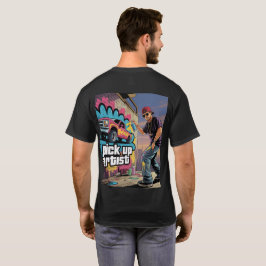Urban Graffiti & Lieferwagen Artist T-Shirt