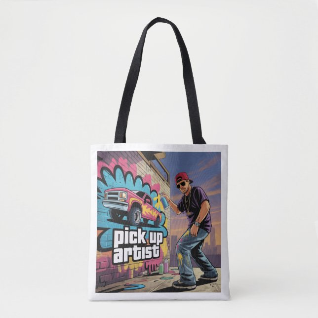 Urban Graffiti & Lieferwagen Artist Tasche (Vorderseite)