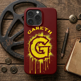 Urban Graffiti Monogram Schlüsselanhänger - Buchst Case-Mate iPhone Hülle