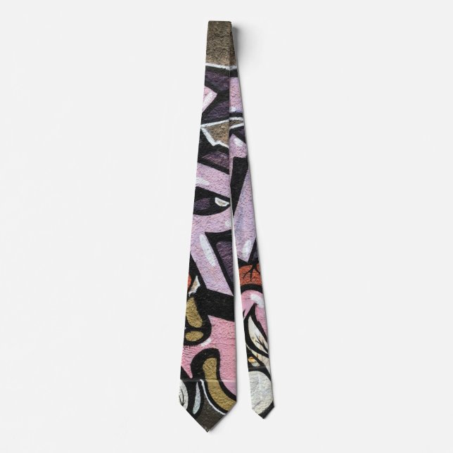Urban Graffiti Neck Tie Krawatte (Vorderseite)
