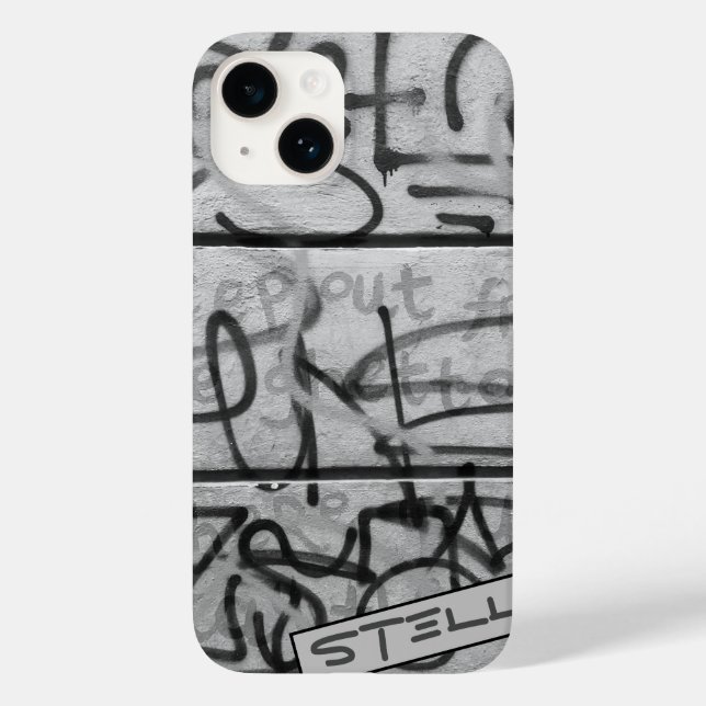 Urban Graffiti Style Case-Mate iPhone 14 Hülle (Rückseite)