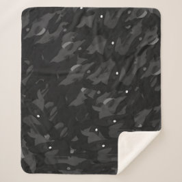 Urban Gray Camouflage Pattern Sherpadecke