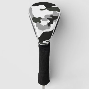 Urban Grey Camouflage Nr. 15 Print Golf Headcover