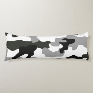 Urban Grey Camouflage Nr. 15 Print Seitenschläferkissen