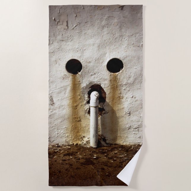 Urban Grunge Strandtuch (Vorderseite)