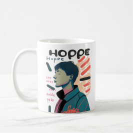 Urban Hope - Abstract Portrait Illustration Kaffeetasse