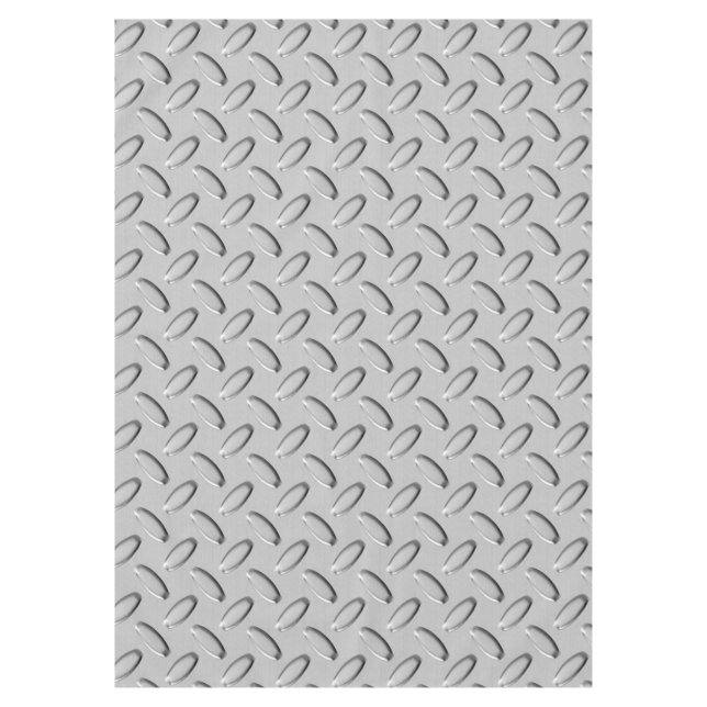 Urban Industrial Metallic Texture Print Tischdecke (Vorderseite)