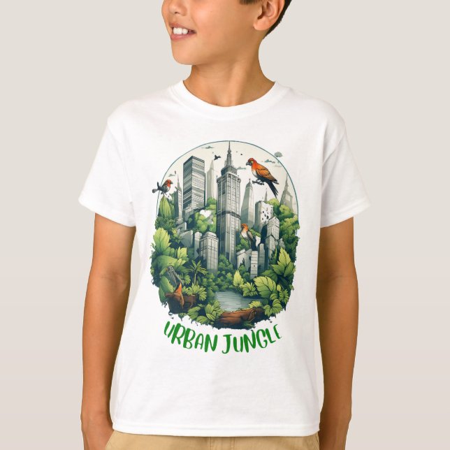 Urban Jungle-4 T-Shirt (Vorderseite)