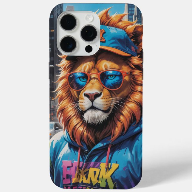 Urban Lion Roar Phone Cover (Rückseite)