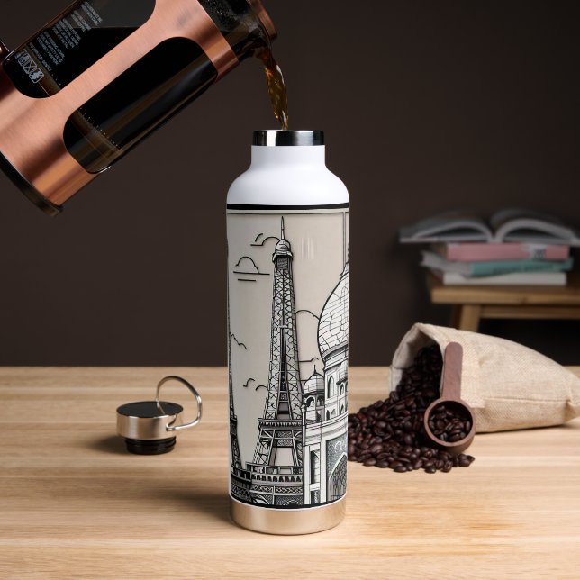 "Urban Marvels" Trinkflasche (Kaffee)