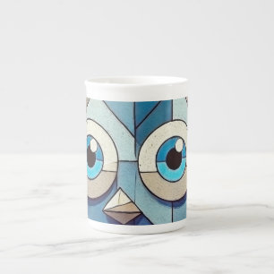Urban Owl Prozellantasse